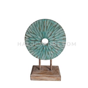 Wooden Custom Circle Table Decoration