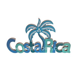 Wooden Custom Written Coconut Tree Wall Hanging