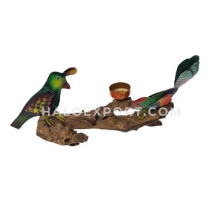 Metal Handicraft Decoration With Driftwood
