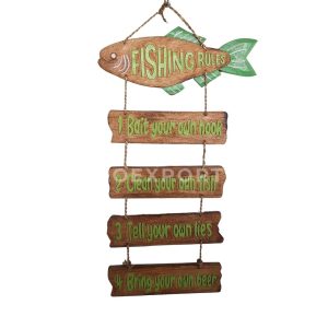 Wooden Custom Written Sign Board Wall Hanging