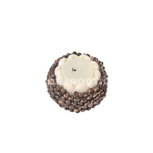 Candle Custom Circle Shapes With Shell Decoration