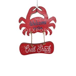 Wooden Custom Written Sign Board Wall Hanging