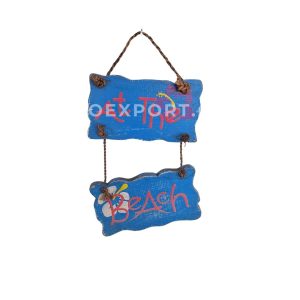 Wooden Custom Written Sign Board Wall Hanging