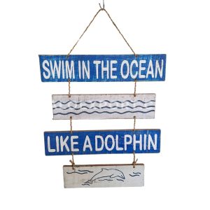 Wooden Custom Written Sign Board Wall Hanging