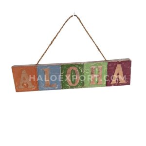 Wooden Custom Written Sign Board Wall Hanging